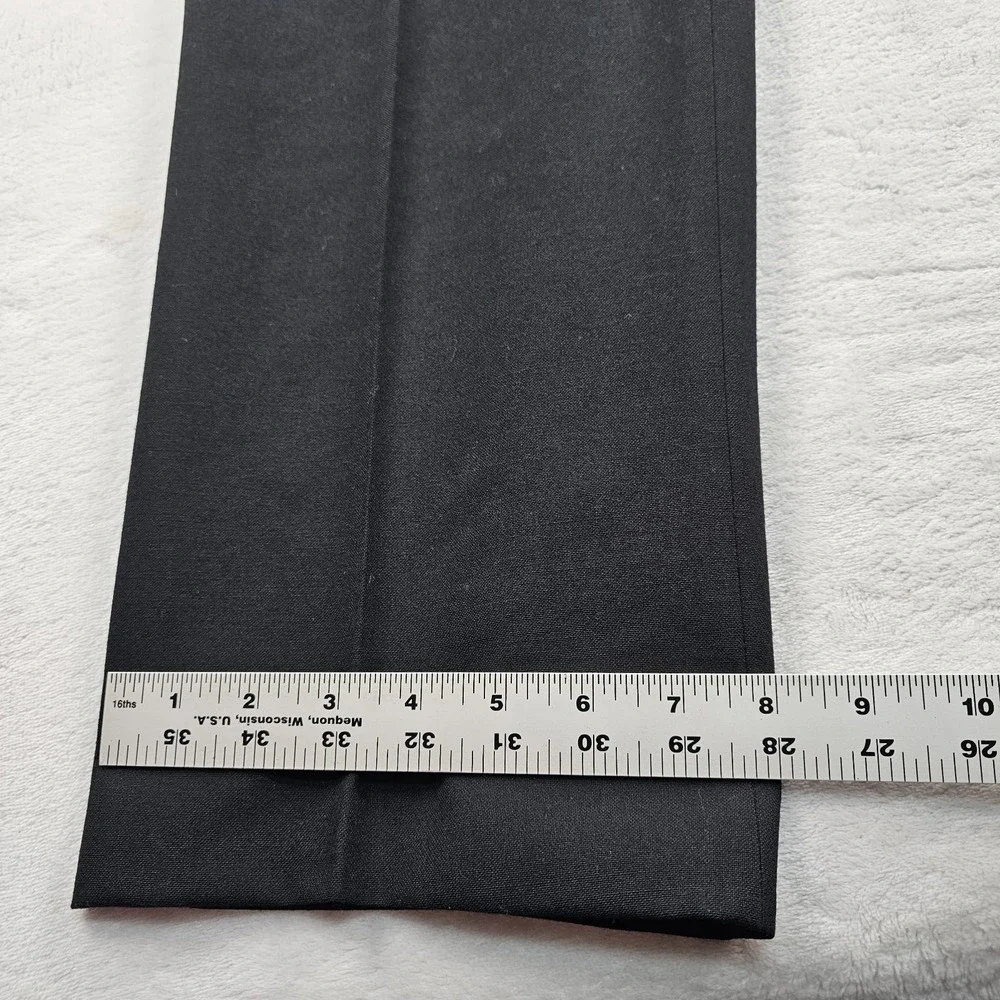 Vtg Nordstrom Tuxedo Suit Double Breasted 41R Pants 34x33 Satin Stripe USA Wool